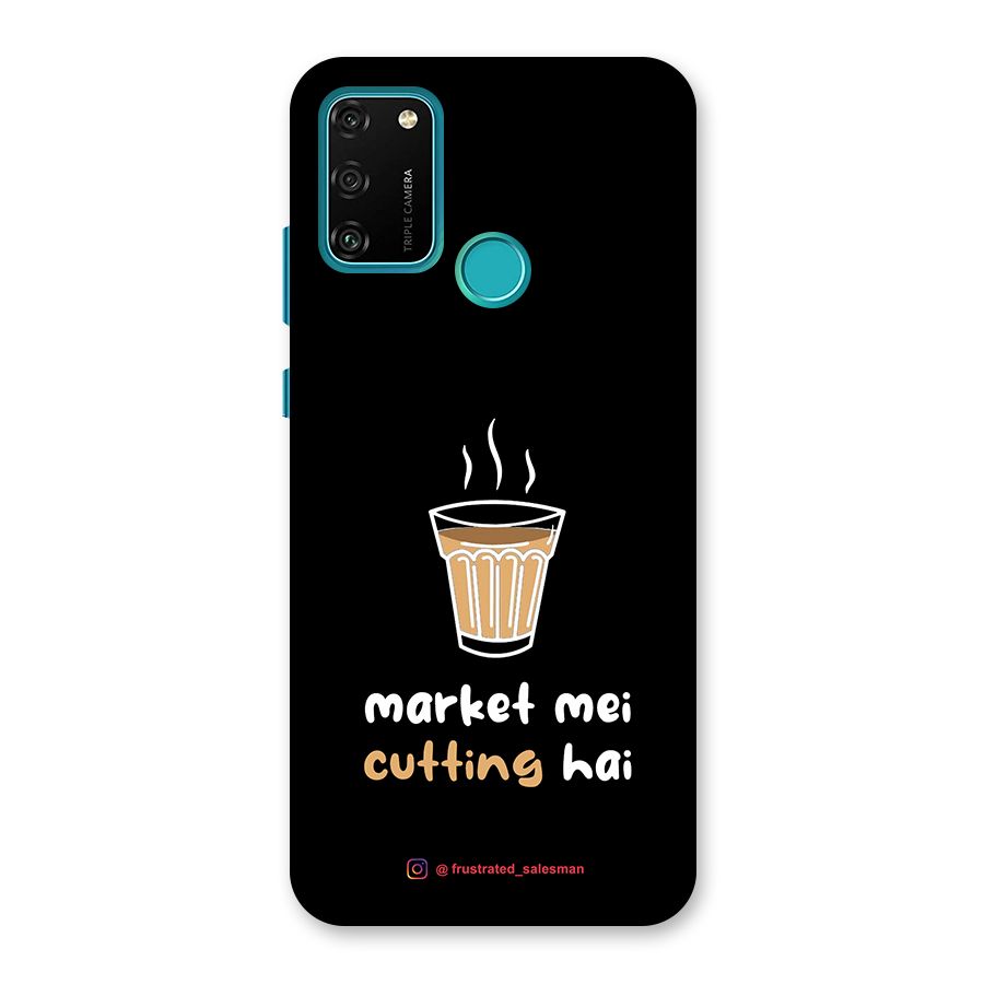 Market Mei Cutting Hai Black Back Case for Honor 9A