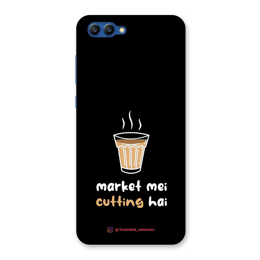 Market Mei Cutting Hai Black Back Case for Honor View 10