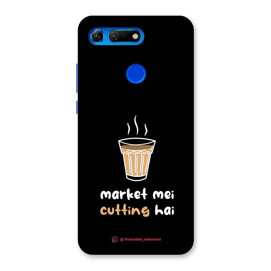 Market Mei Cutting Hai Black Back Case for Honor View 20