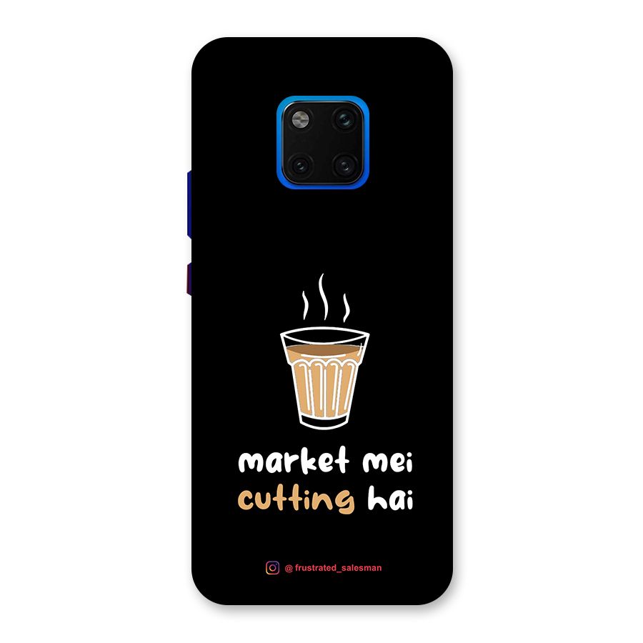 Market Mei Cutting Hai Black Back Case for Huawei Mate 20 Pro