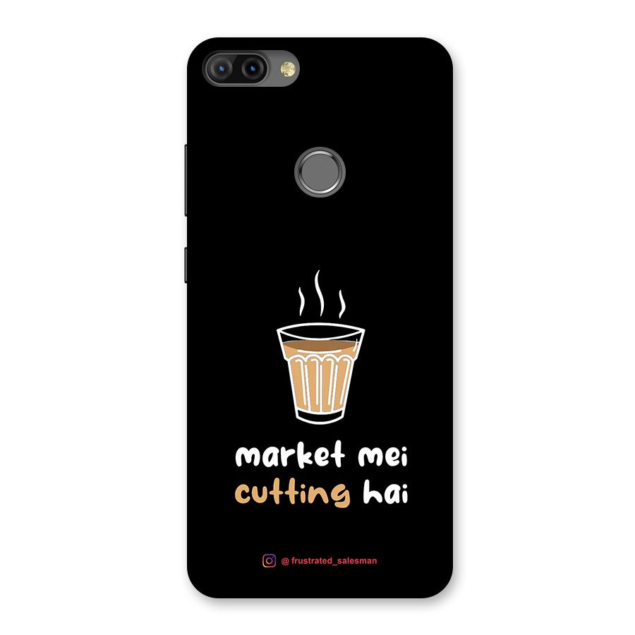 Market Mei Cutting Hai Black Back Case for Infinix Hot 6 Pro