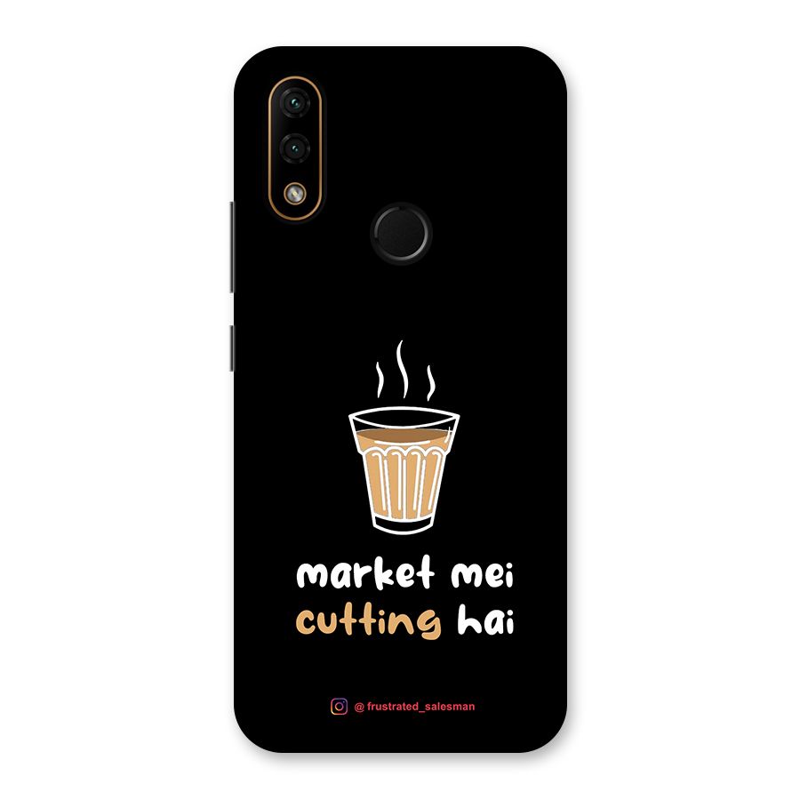 Market Mei Cutting Hai Black Back Case for Lenovo A6 Note