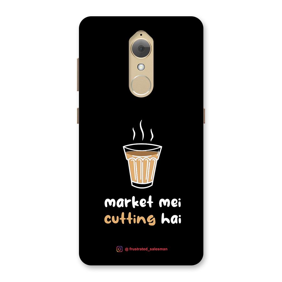 Market Mei Cutting Hai Black Back Case for Lenovo K8