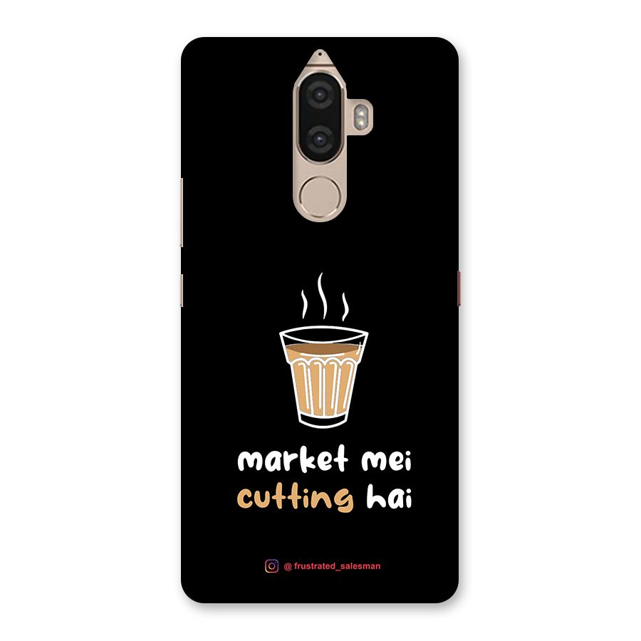 Market Mei Cutting Hai Black Back Case for Lenovo K8 Note