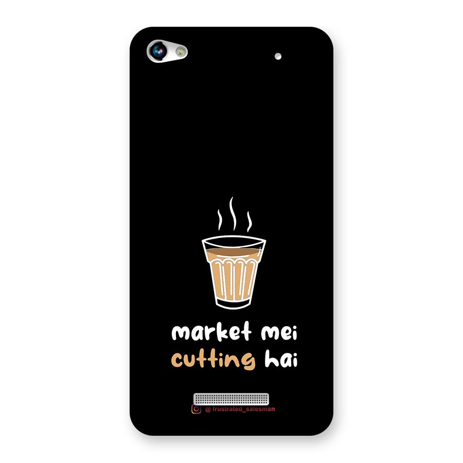 Market Mei Cutting Hai Black Back Case for Micromax Hue 2