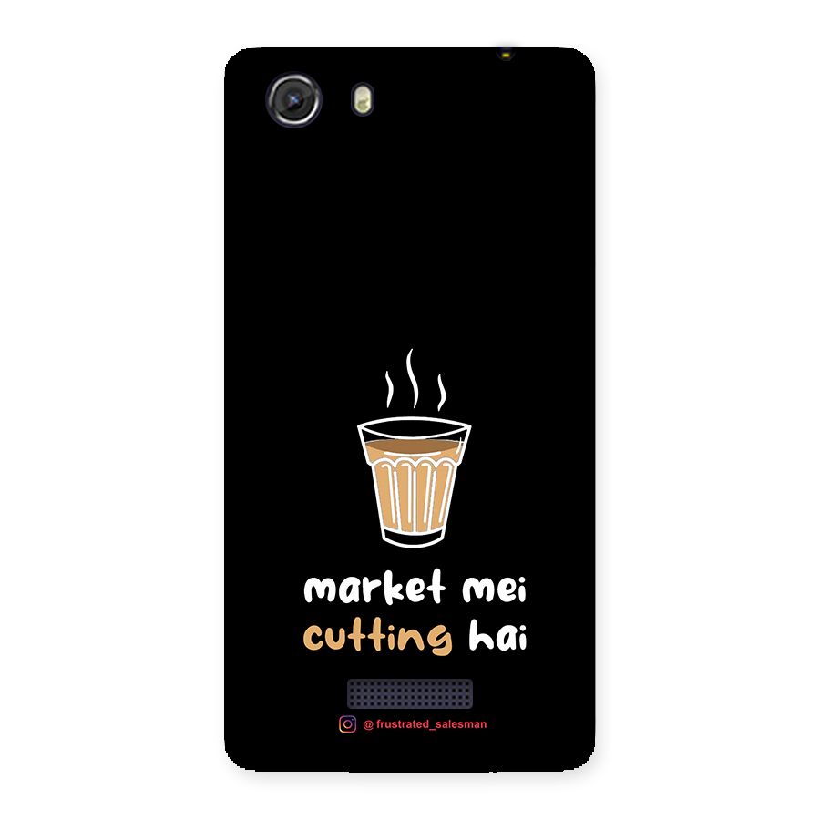 Market Mei Cutting Hai Black Back Case for Micromax Unite 3