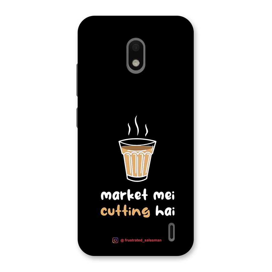 Market Mei Cutting Hai Black Back Case for Nokia 2.2
