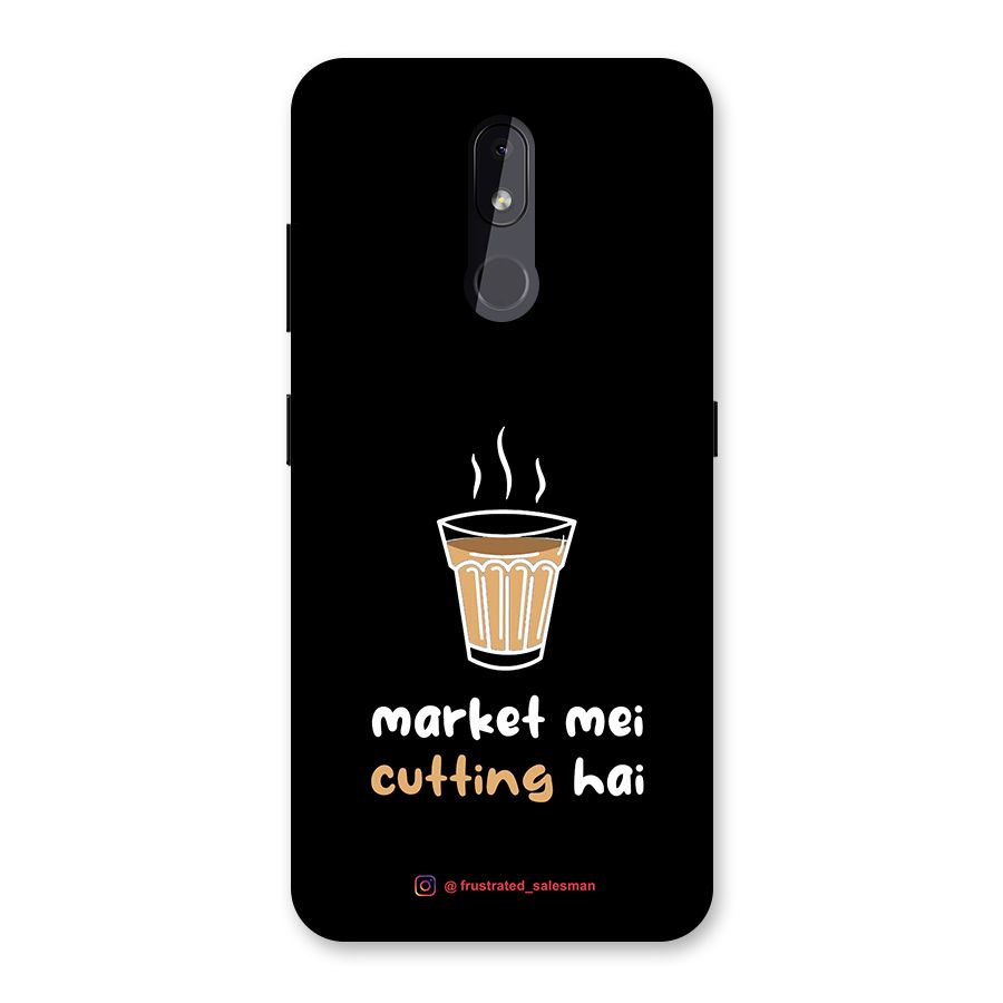 Market Mei Cutting Hai Black Back Case for Nokia 3.2