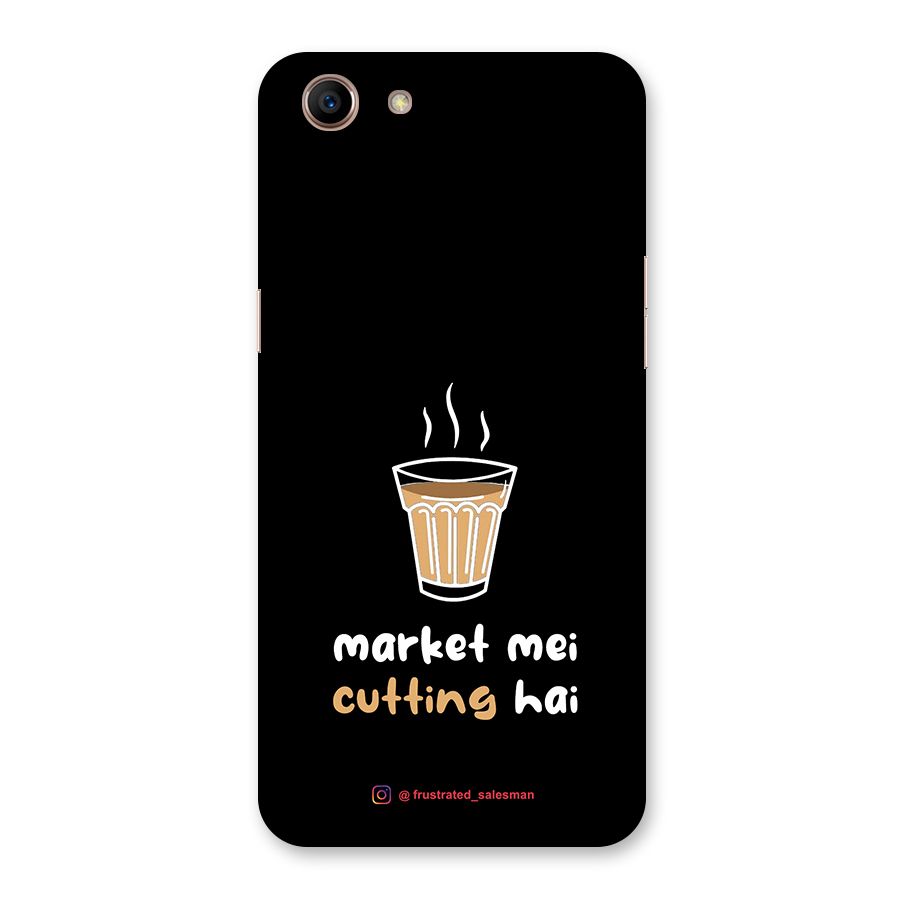 Market Mei Cutting Hai Black Back Case for Oppo A83 (2018)