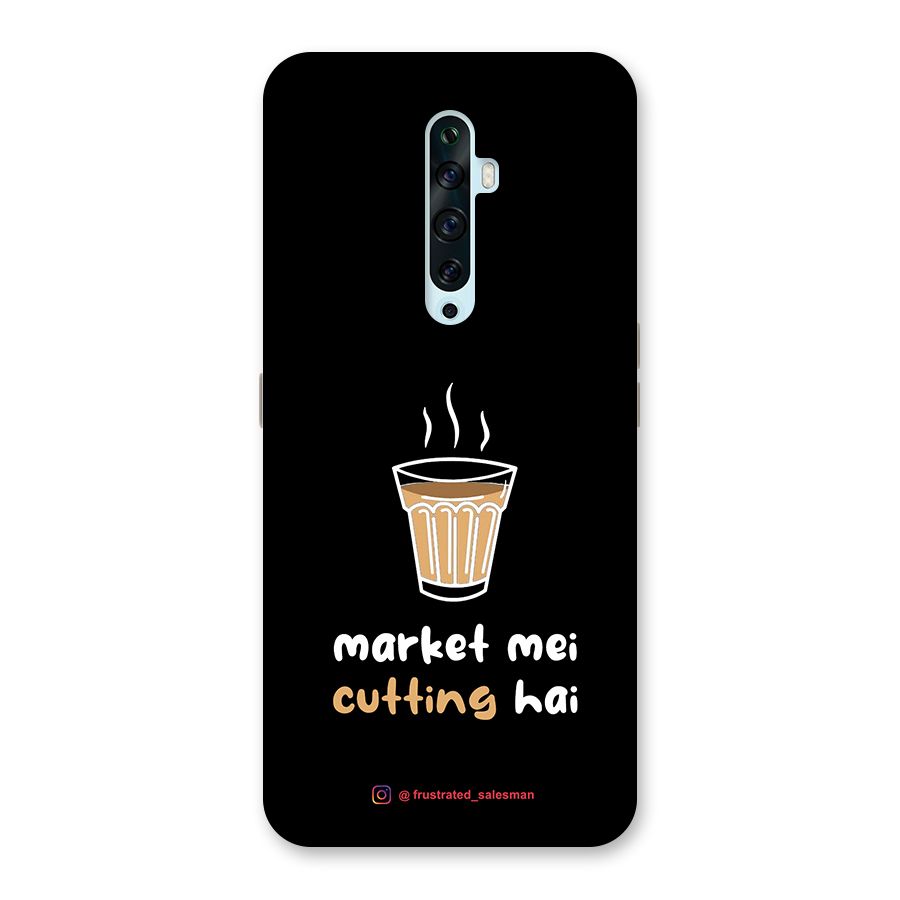 Market Mei Cutting Hai Black Back Case for Oppo Reno2 Z