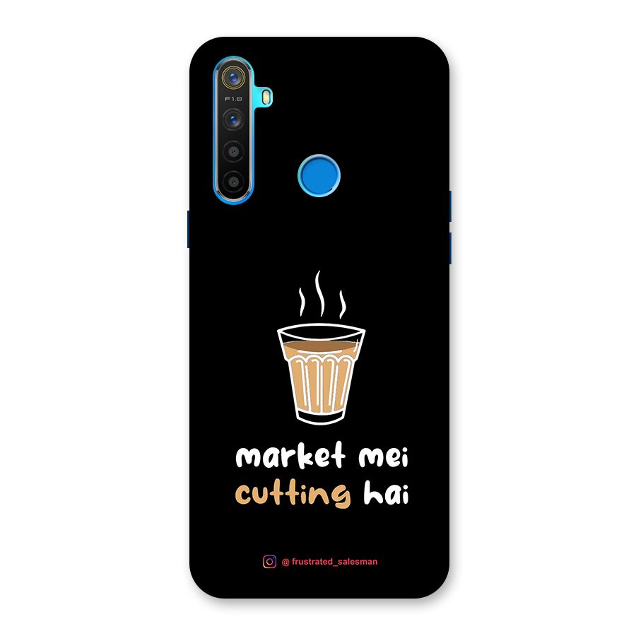 Market Mei Cutting Hai Black Back Case for Realme 5