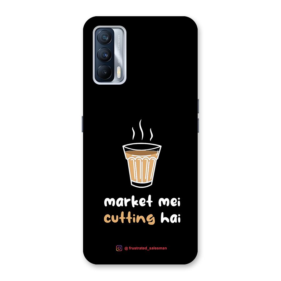 Market Mei Cutting Hai Black Back Case for Realme X7