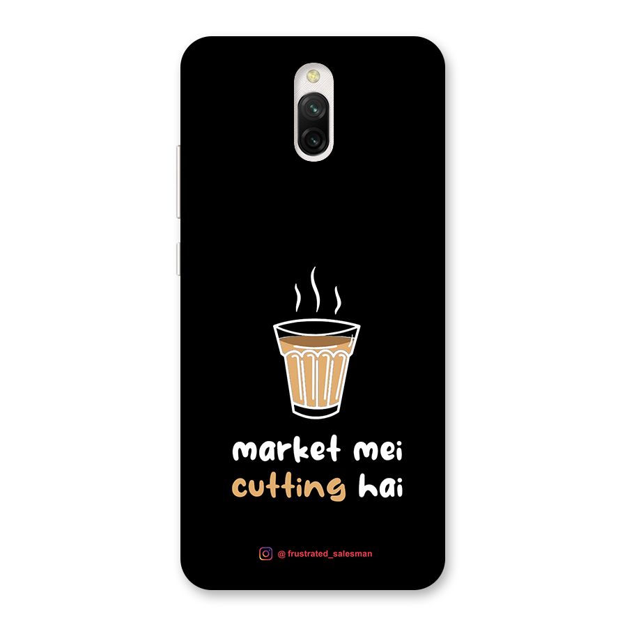 Market Mei Cutting Hai Black Back Case for Redmi 8A Dual
