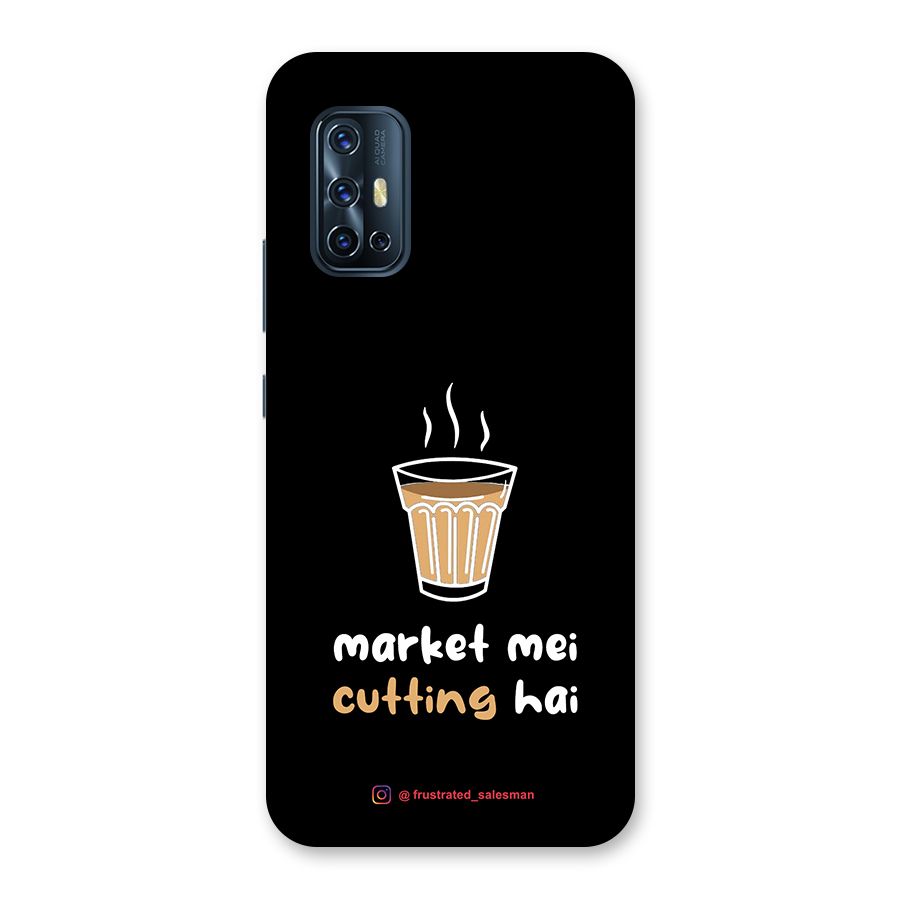 Market Mei Cutting Hai Black Back Case for Vivo V17