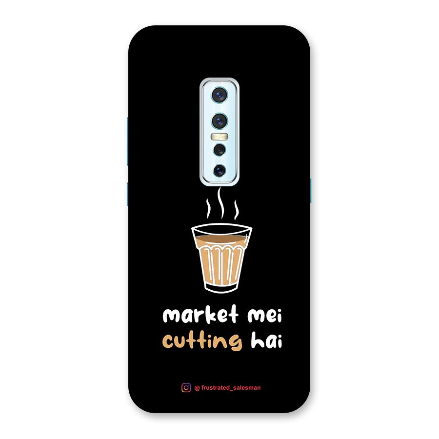 Market Mei Cutting Hai Black Back Case for Vivo V17 Pro
