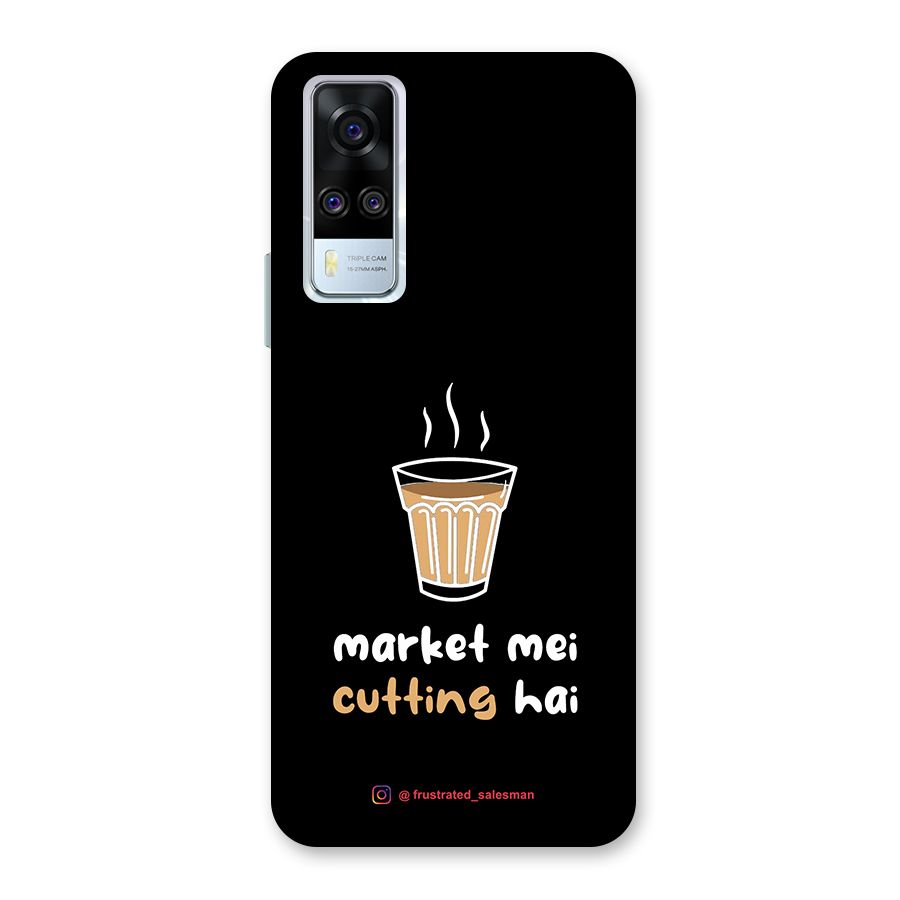 Market Mei Cutting Hai Black Back Case for Vivo Y31
