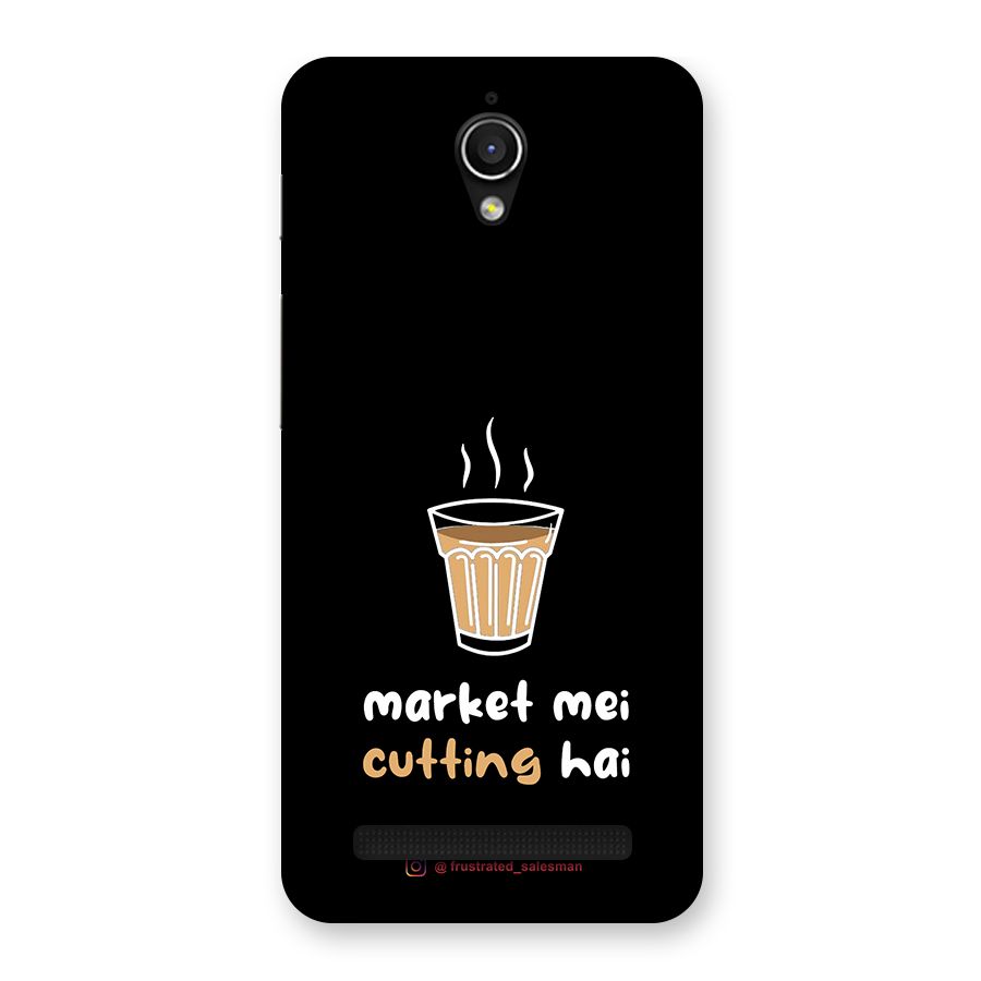 Market Mei Cutting Hai Black Back Case for Zenfone Go