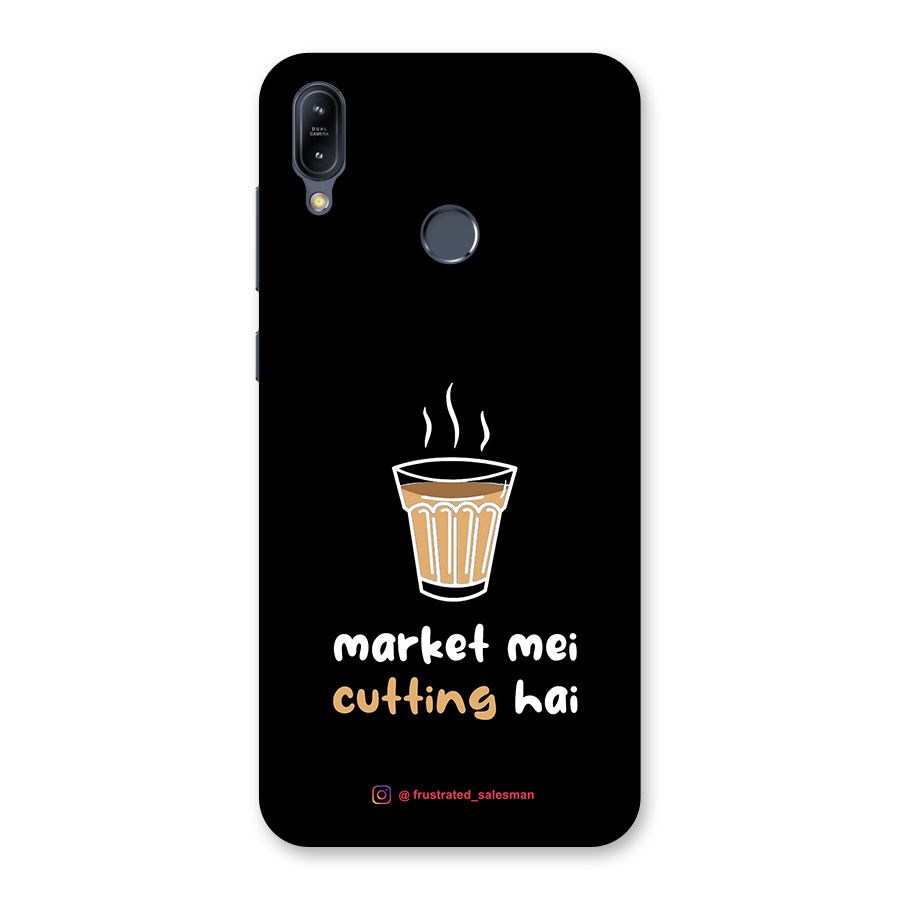 Market Mei Cutting Hai Black Back Case for Zenfone Max M2