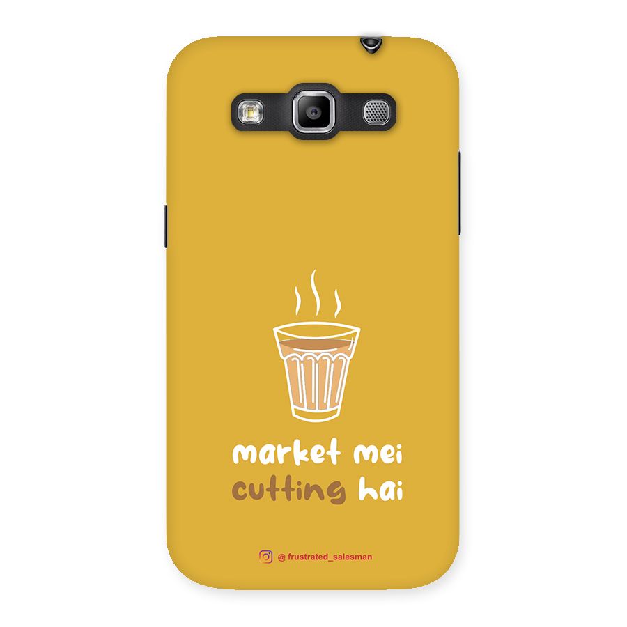 Market Mei Cutting Hai Mustard Yellow Back Case for Galaxy Grand Quattro