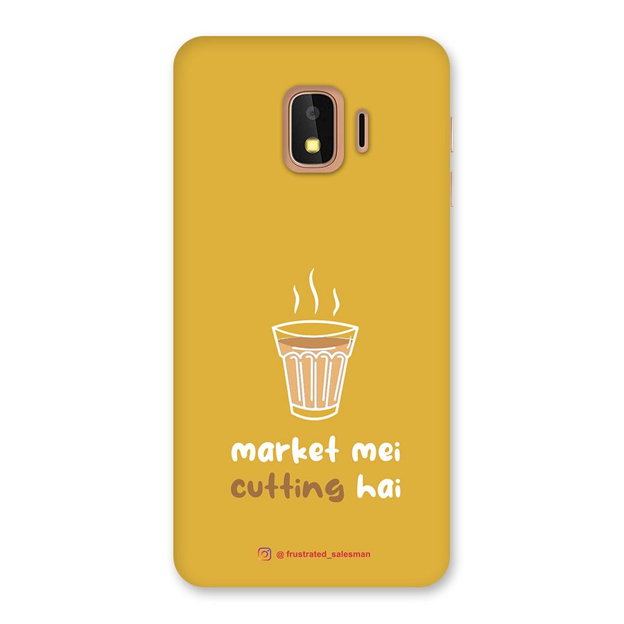Market Mei Cutting Hai Mustard Yellow Back Case for Galaxy J2 Core