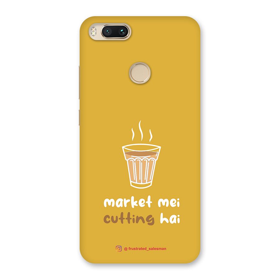 Market Mei Cutting Hai Mustard Yellow Back Case for Mi A1