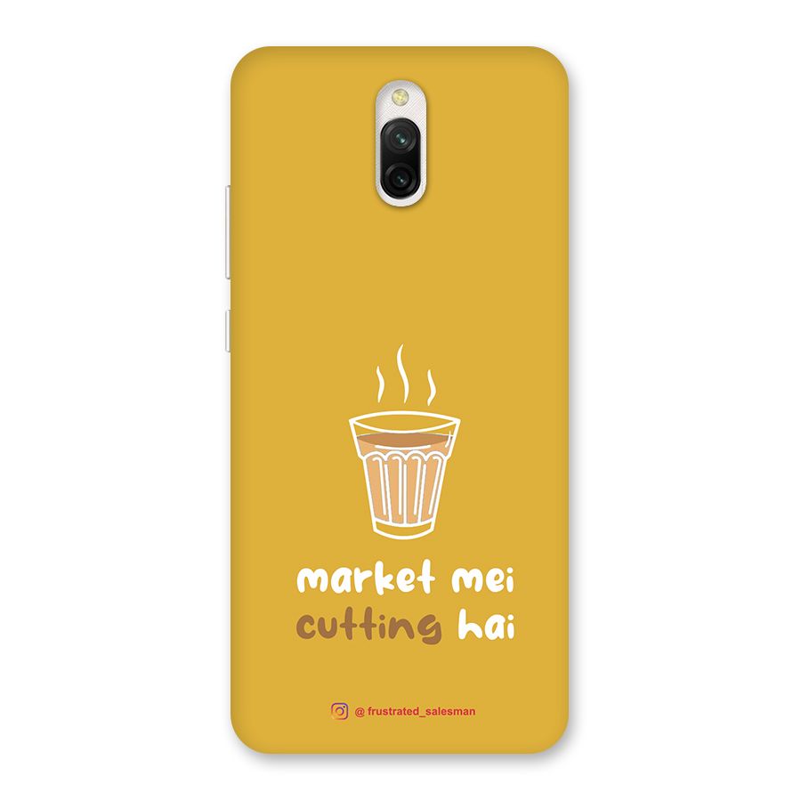 Market Mei Cutting Hai Mustard Yellow Back Case for Redmi 8A Dual