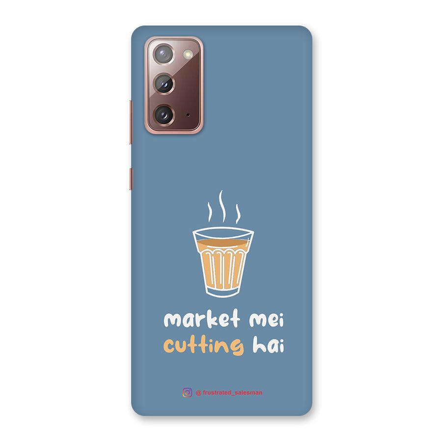 Market Mei Cutting Hai SteelBlue Back Case for Galaxy Note 20