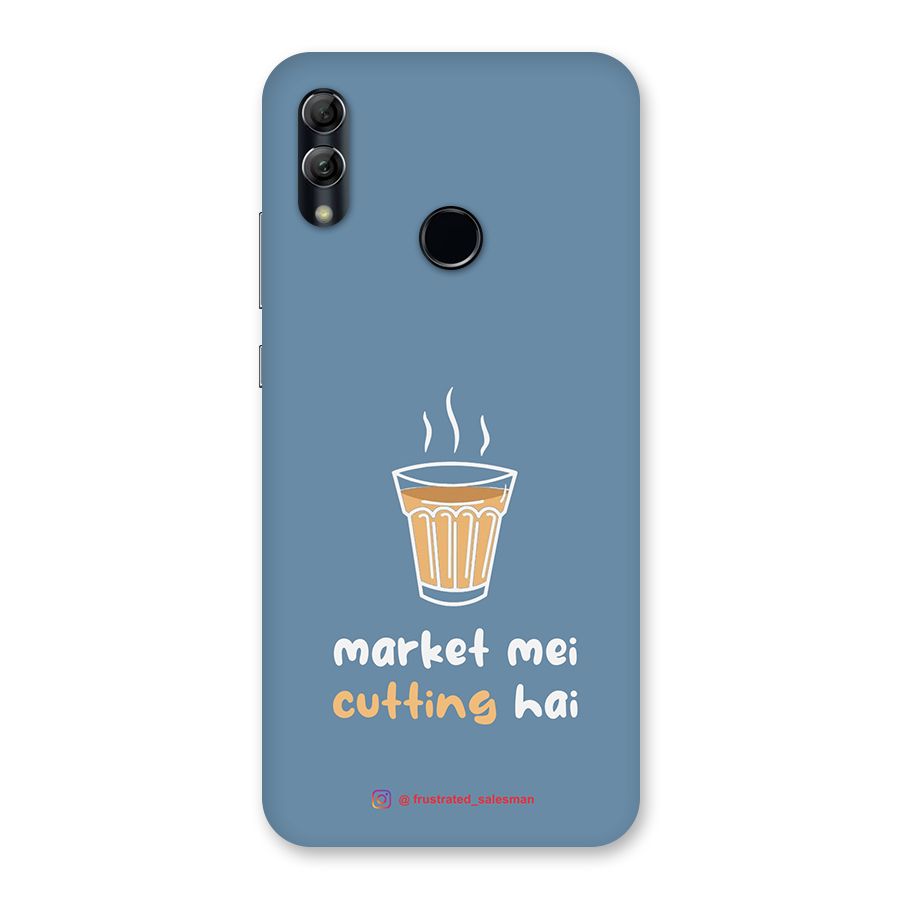 Market Mei Cutting Hai SteelBlue Back Case for Honor 10 Lite