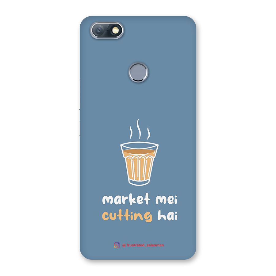 Market Mei Cutting Hai SteelBlue Back Case for Infinix Note 5