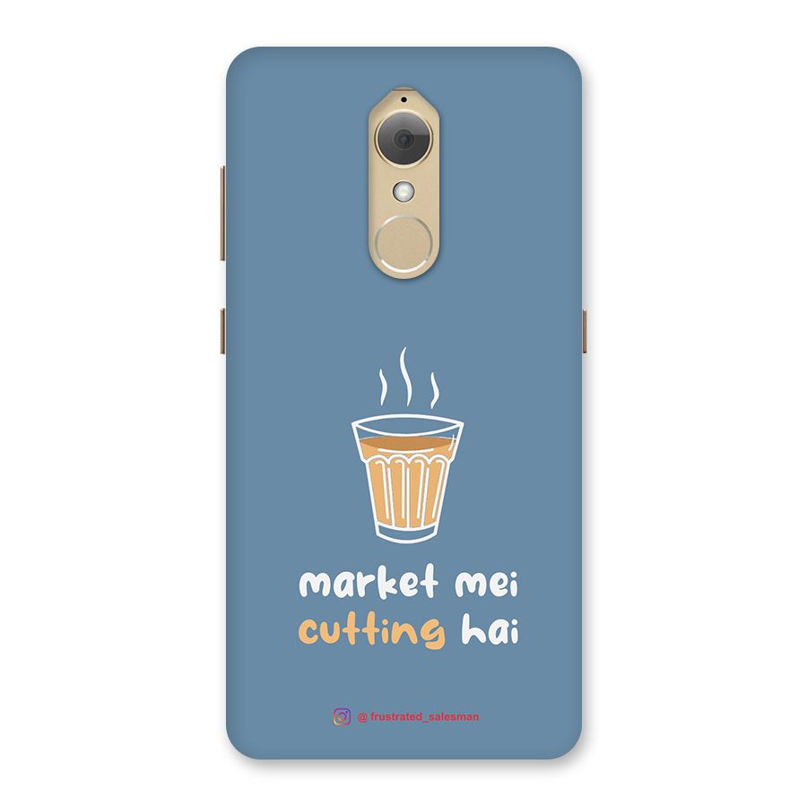 Market Mei Cutting Hai SteelBlue Back Case for Lenovo K8