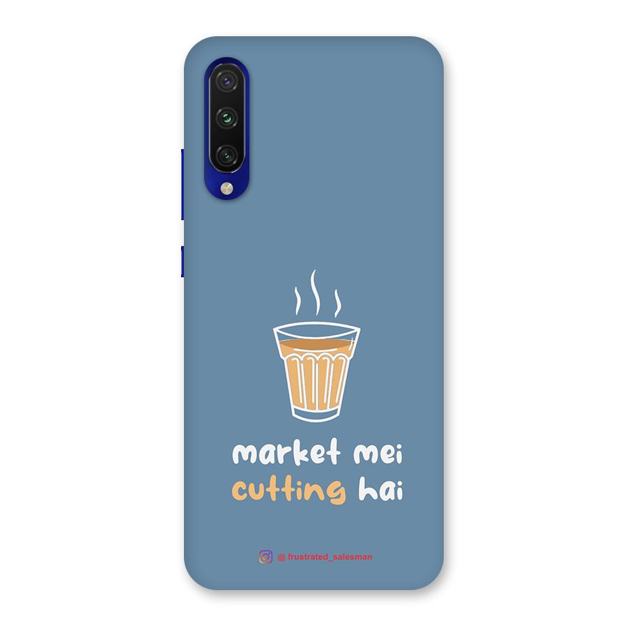 Market Mei Cutting Hai SteelBlue Back Case for Mi A3