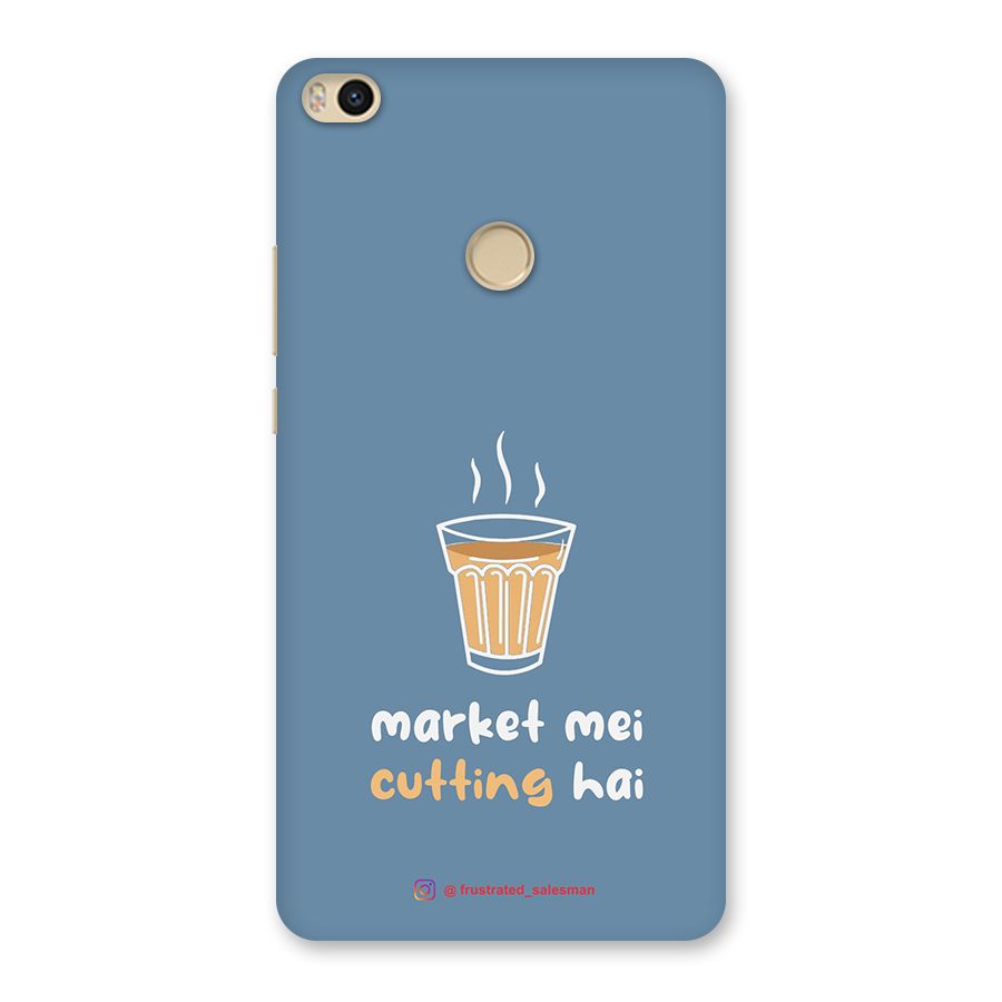 Market Mei Cutting Hai SteelBlue Back Case for Mi Max 2