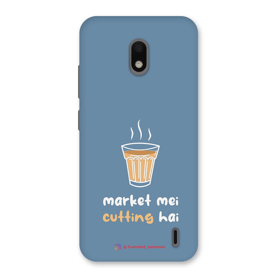 Market Mei Cutting Hai SteelBlue Back Case for Nokia 2.2