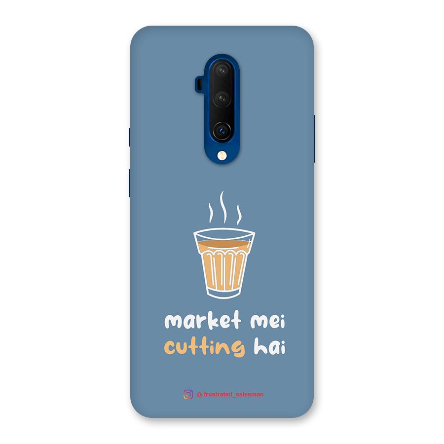 Market Mei Cutting Hai SteelBlue Back Case for OnePlus 7T Pro