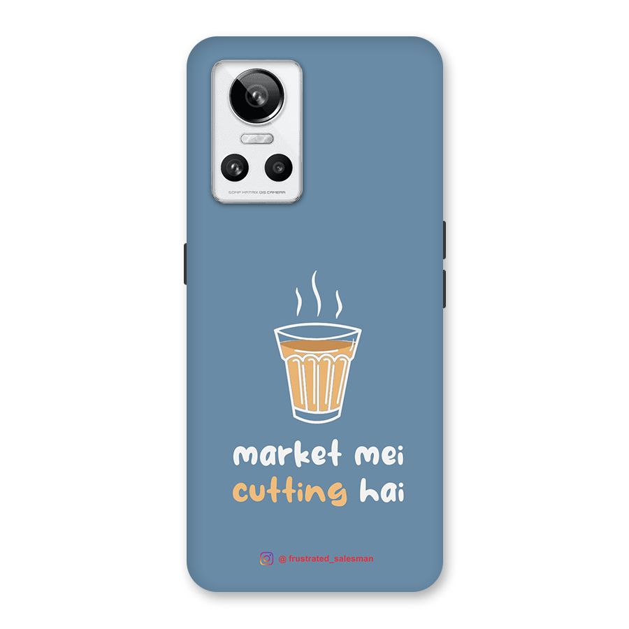 Market Mei Cutting Hai SteelBlue Back Case for Realme GT Neo 3
