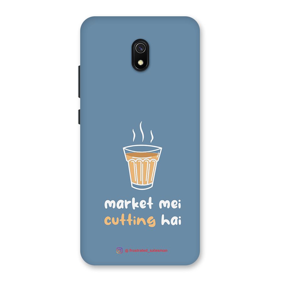 Market Mei Cutting Hai SteelBlue Back Case for Redmi 8A