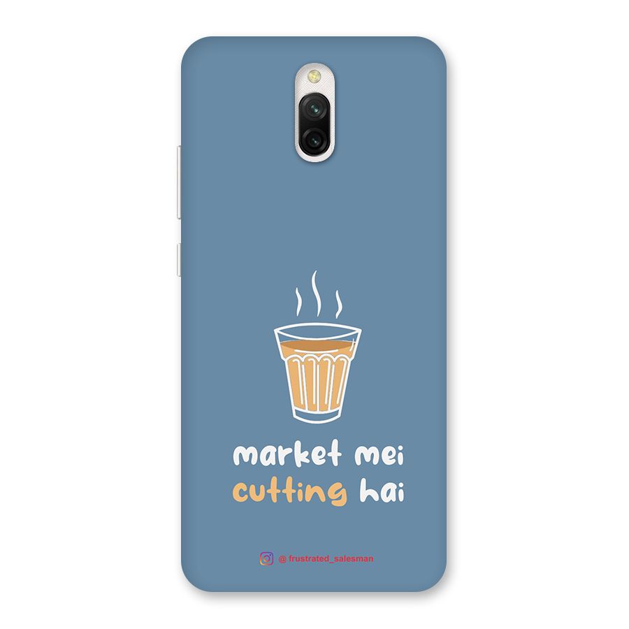 Market Mei Cutting Hai SteelBlue Back Case for Redmi 8A Dual