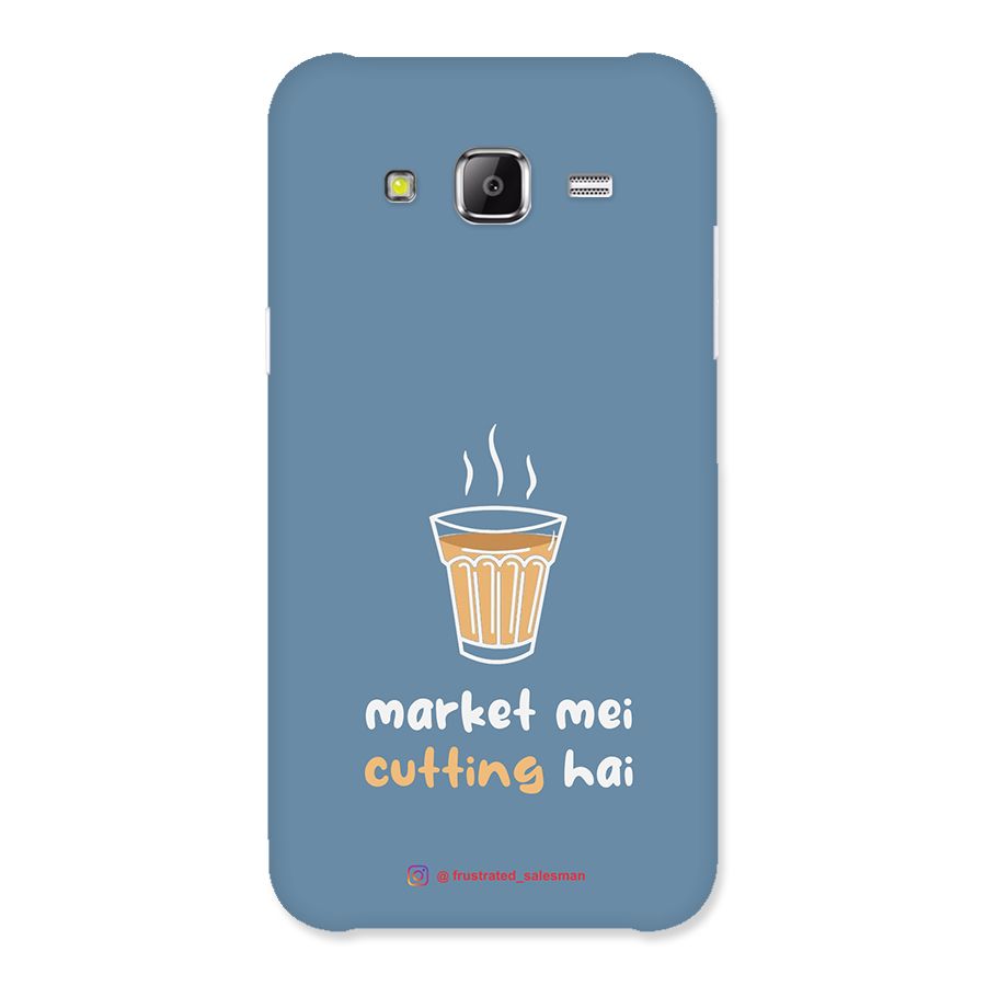 Market Mei Cutting Hai SteelBlue Back Case for Samsung Galaxy J5