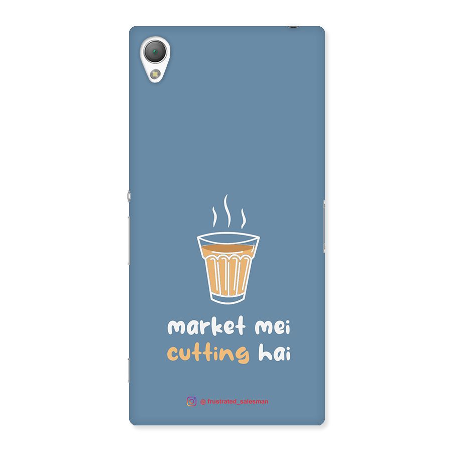 Market Mei Cutting Hai SteelBlue Back Case for Sony Xperia Z3