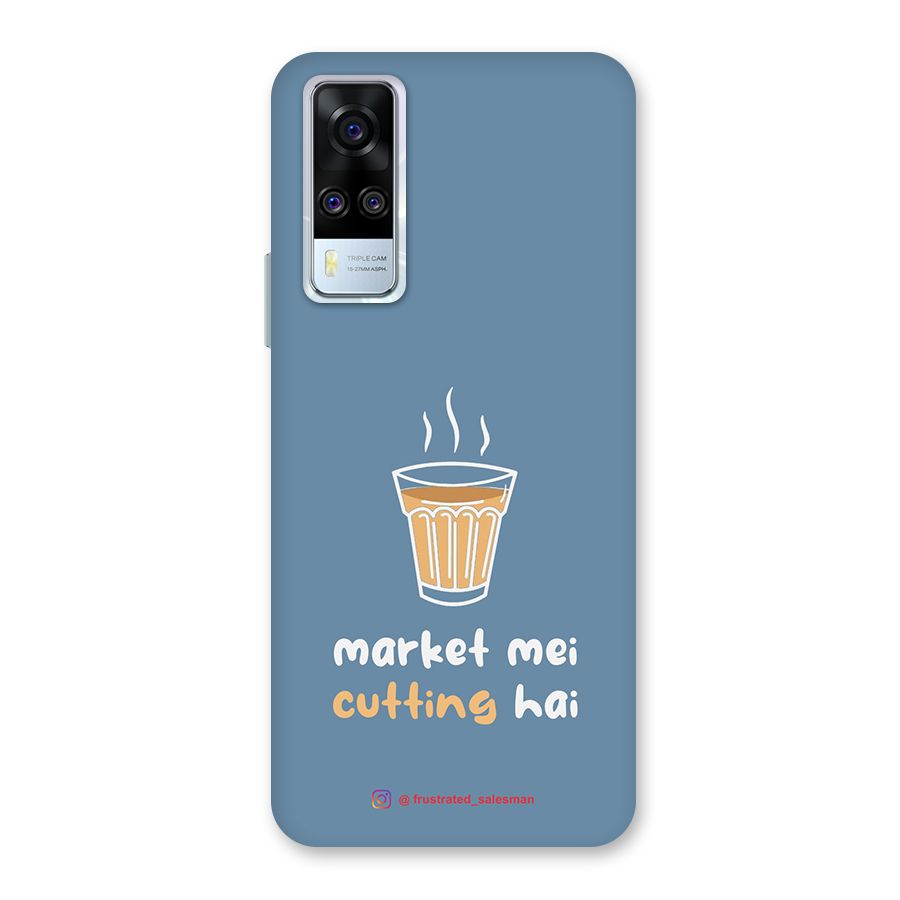 Market Mei Cutting Hai SteelBlue Back Case for Vivo Y31