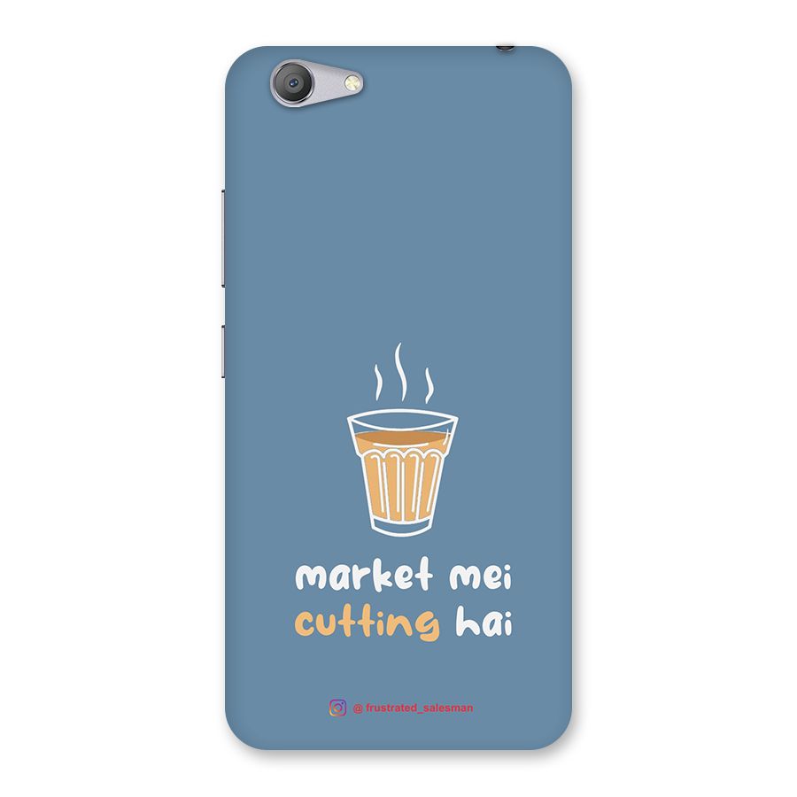 Market Mei Cutting Hai SteelBlue Back Case for Vivo Y53