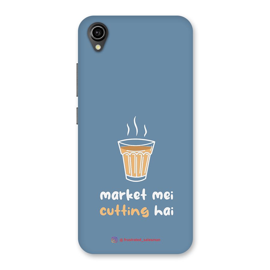 Market Mei Cutting Hai SteelBlue Back Case for Vivo Y90