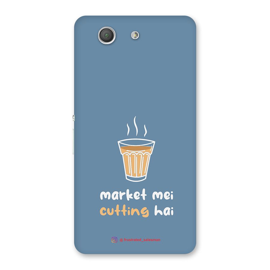Market Mei Cutting Hai SteelBlue Back Case for Xperia Z3 Compact