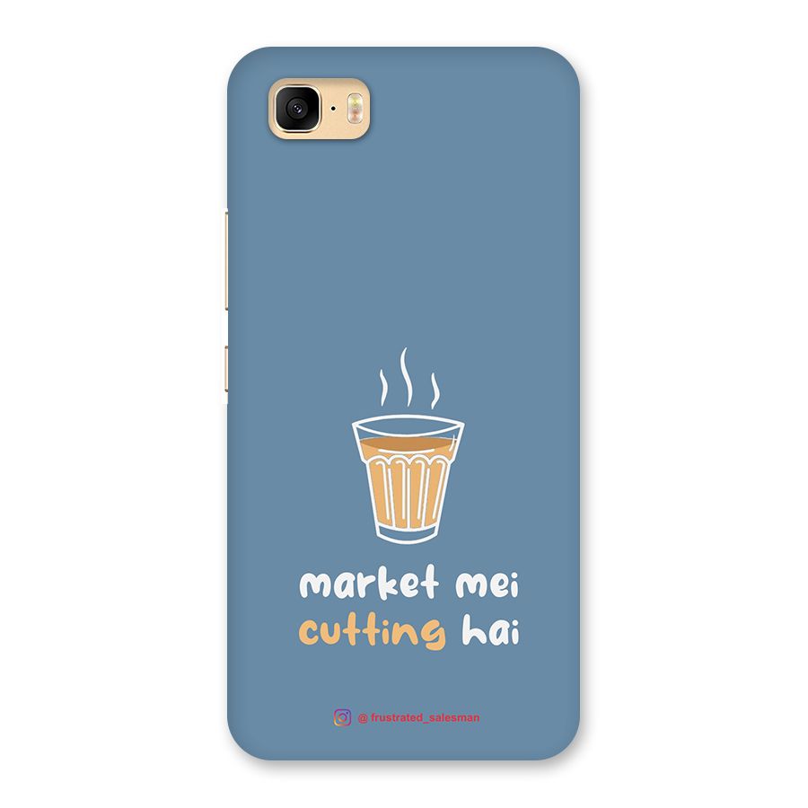 Market Mei Cutting Hai SteelBlue Back Case for Zenfone 3s Max