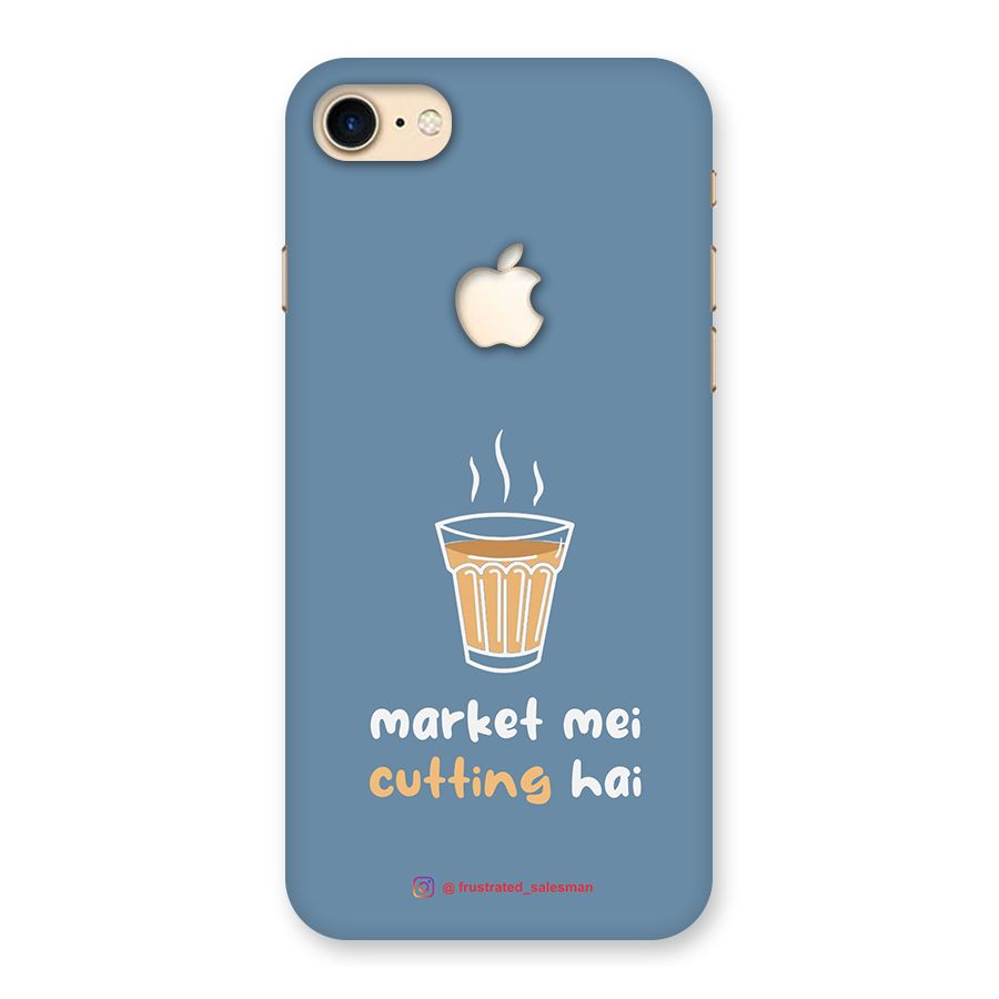 Market Mei Cutting Hai SteelBlue Back Case for iPhone 7 Apple Cut
