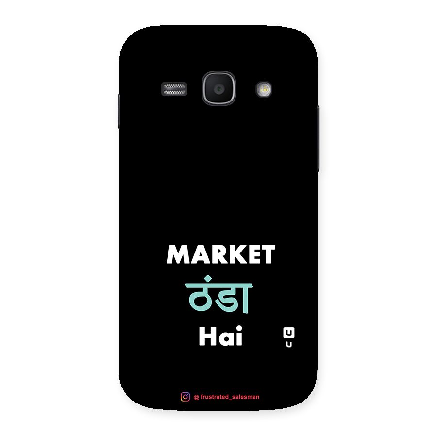 Market Thanda Hai Black Back Case for Galaxy Ace 3