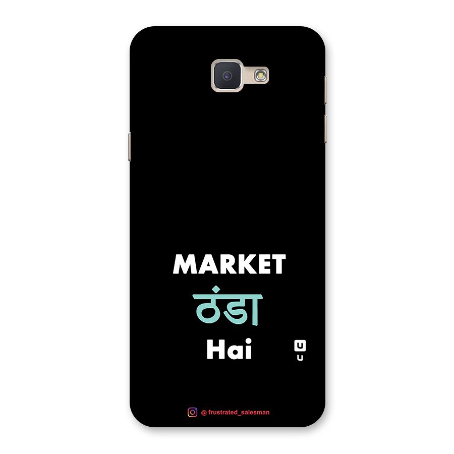 Market Thanda Hai Black Back Case for Galaxy J5 Prime