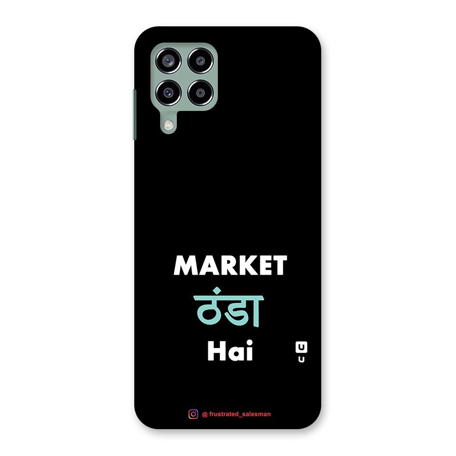 Market Thanda Hai Black Back Case for Galaxy M33