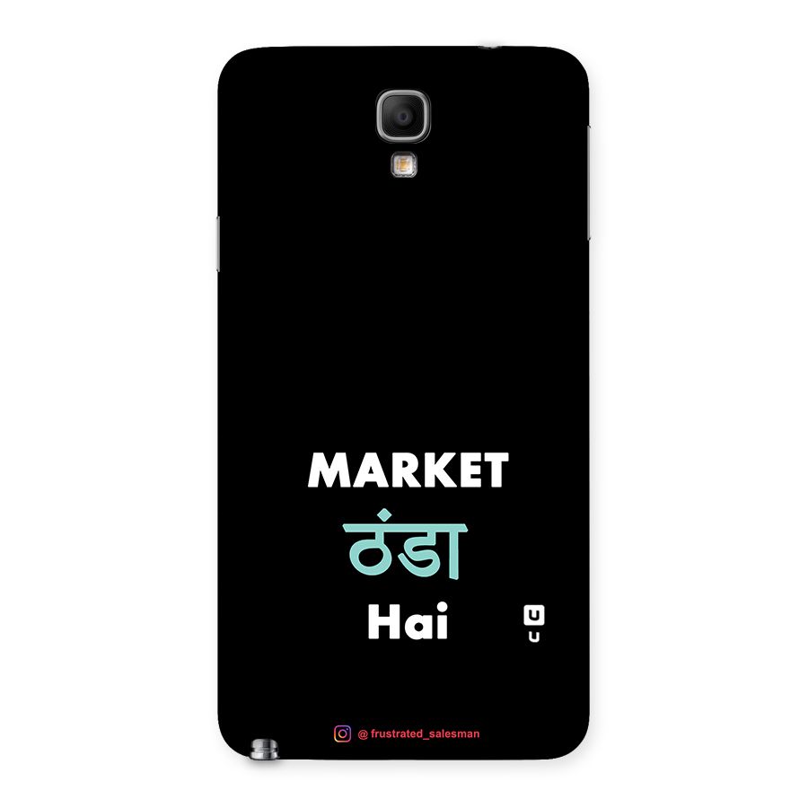 Market Thanda Hai Black Back Case for Galaxy Note 3 Neo
