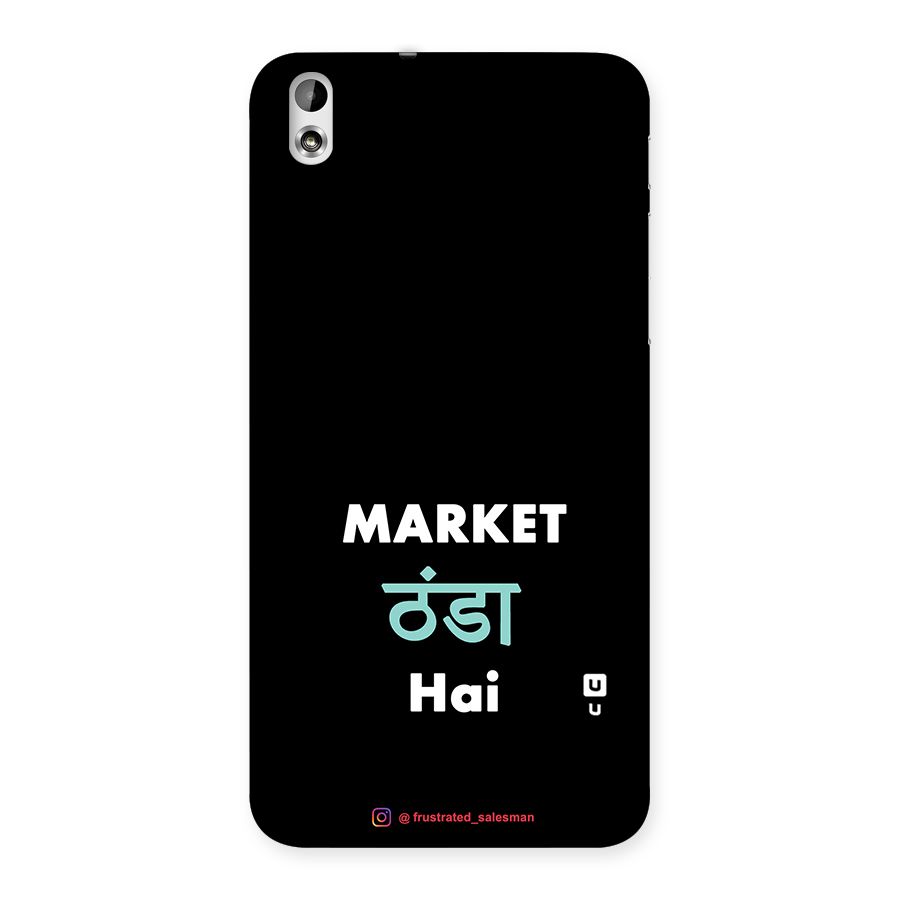 Market Thanda Hai Black Back Case for HTC Desire 816g